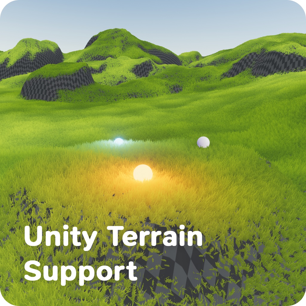 GPU Infinite Grass - 軽量高速GPU草描画システム