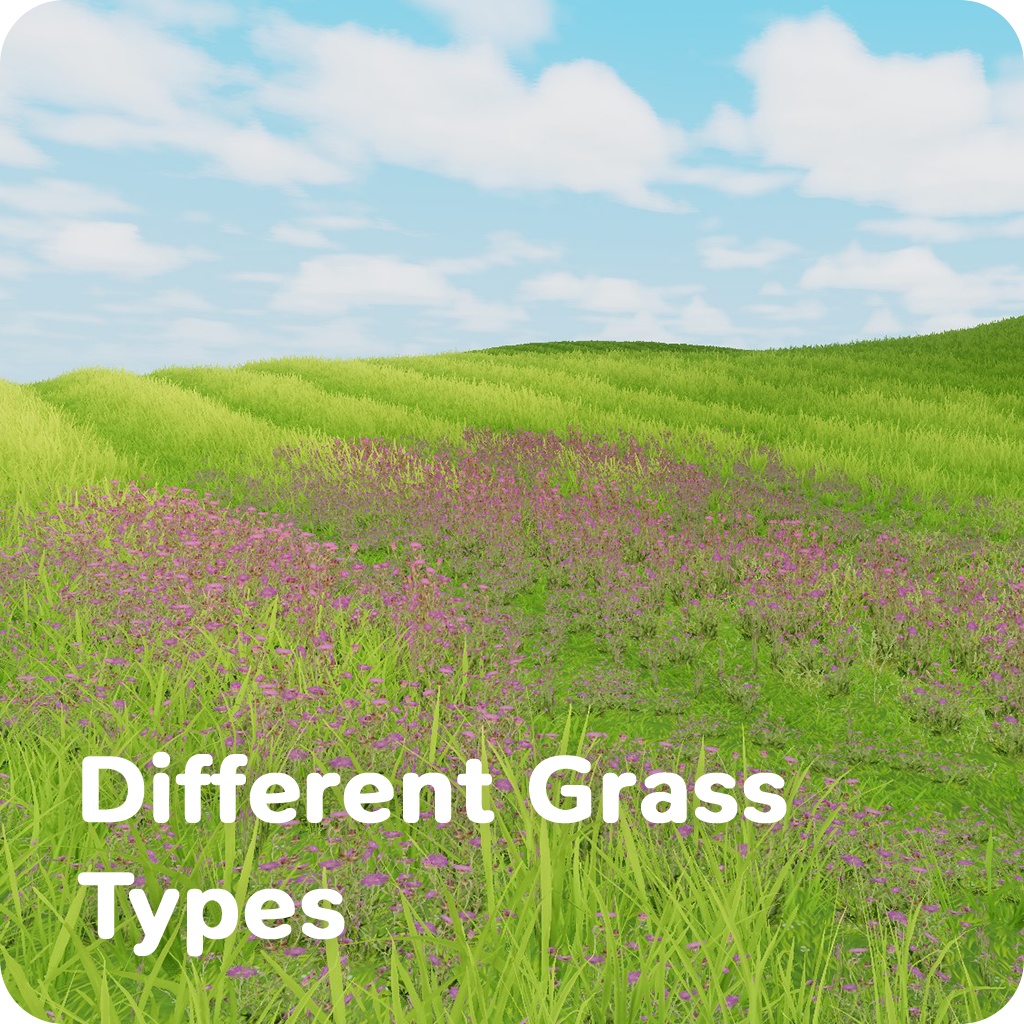 GPU Infinite Grass - 軽量高速GPU草描画システム