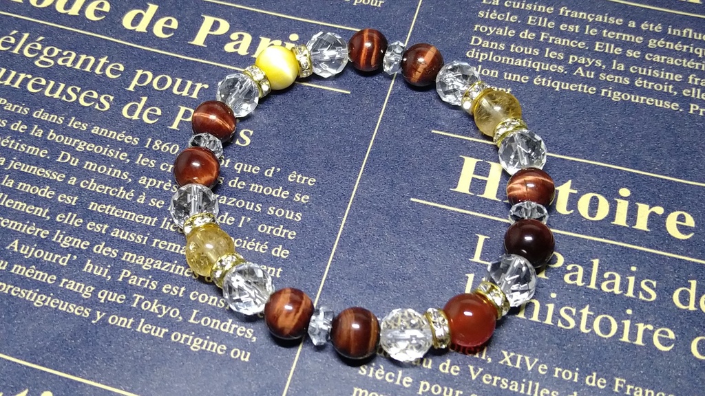 【まほやく】天然石イメージブレスレット【中央の魔法使い】