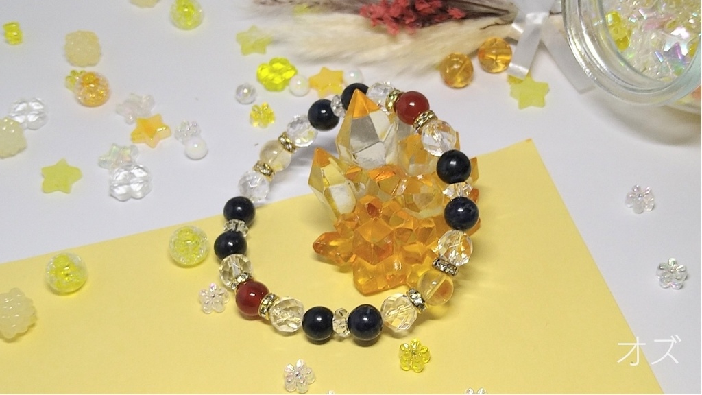 【まほやく】天然石イメージブレスレット【中央の魔法使い】