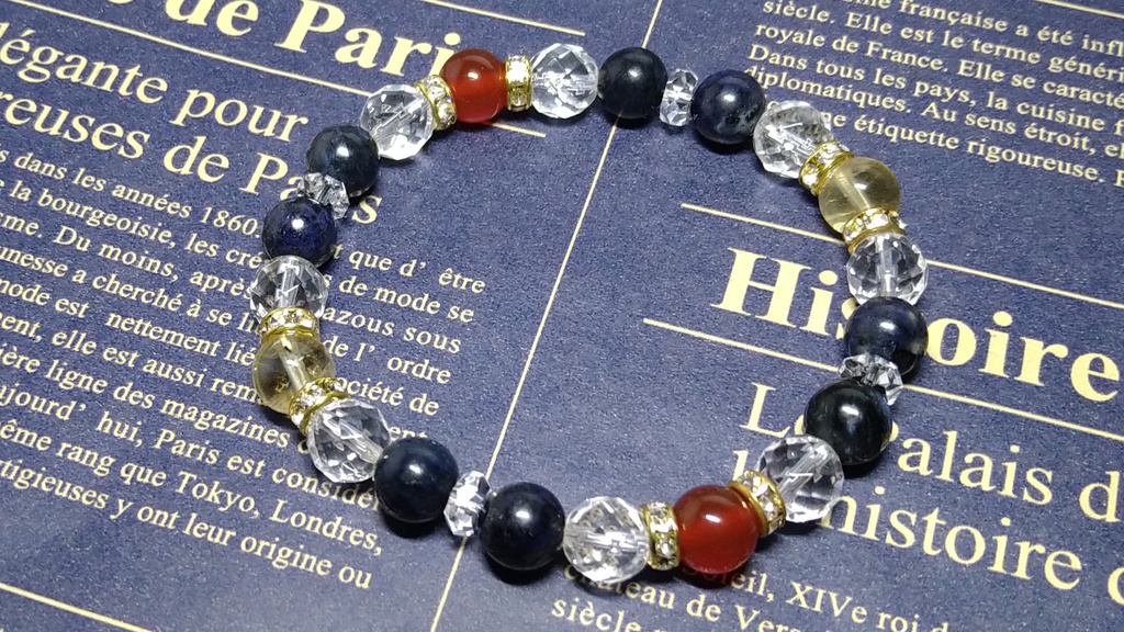 【まほやく】天然石イメージブレスレット【中央の魔法使い】