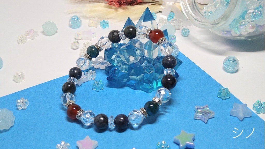 【まほやく】天然石イメージブレスレット【東の魔法使い】