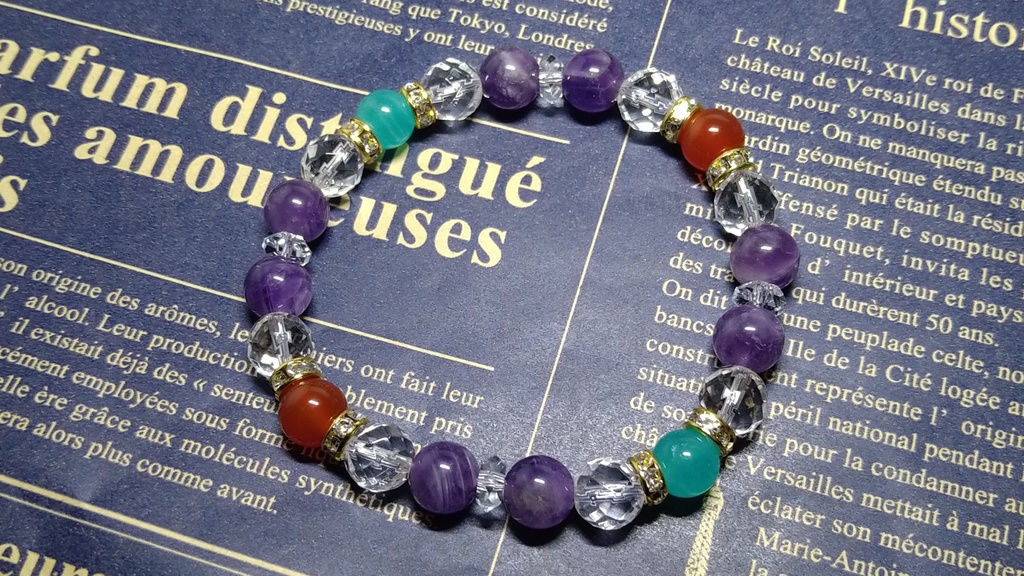 【まほやく】天然石イメージブレスレット【西の魔法使い】