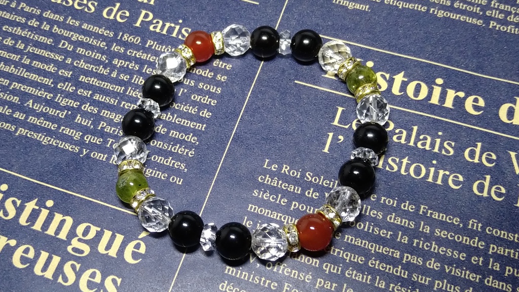 【まほやく】天然石イメージブレスレット【南の魔法使い】