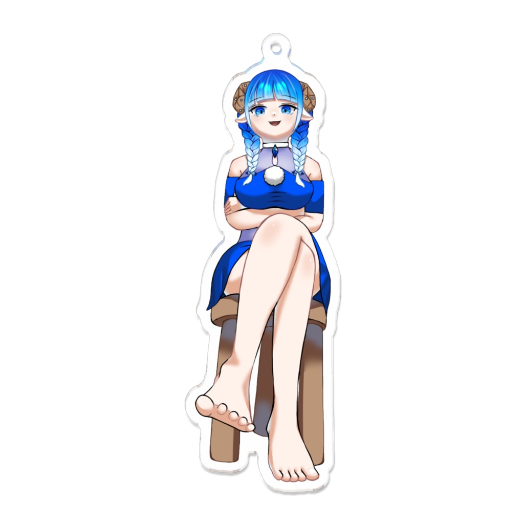 細氷めの　アクリルキーホルダー　限定立ち絵