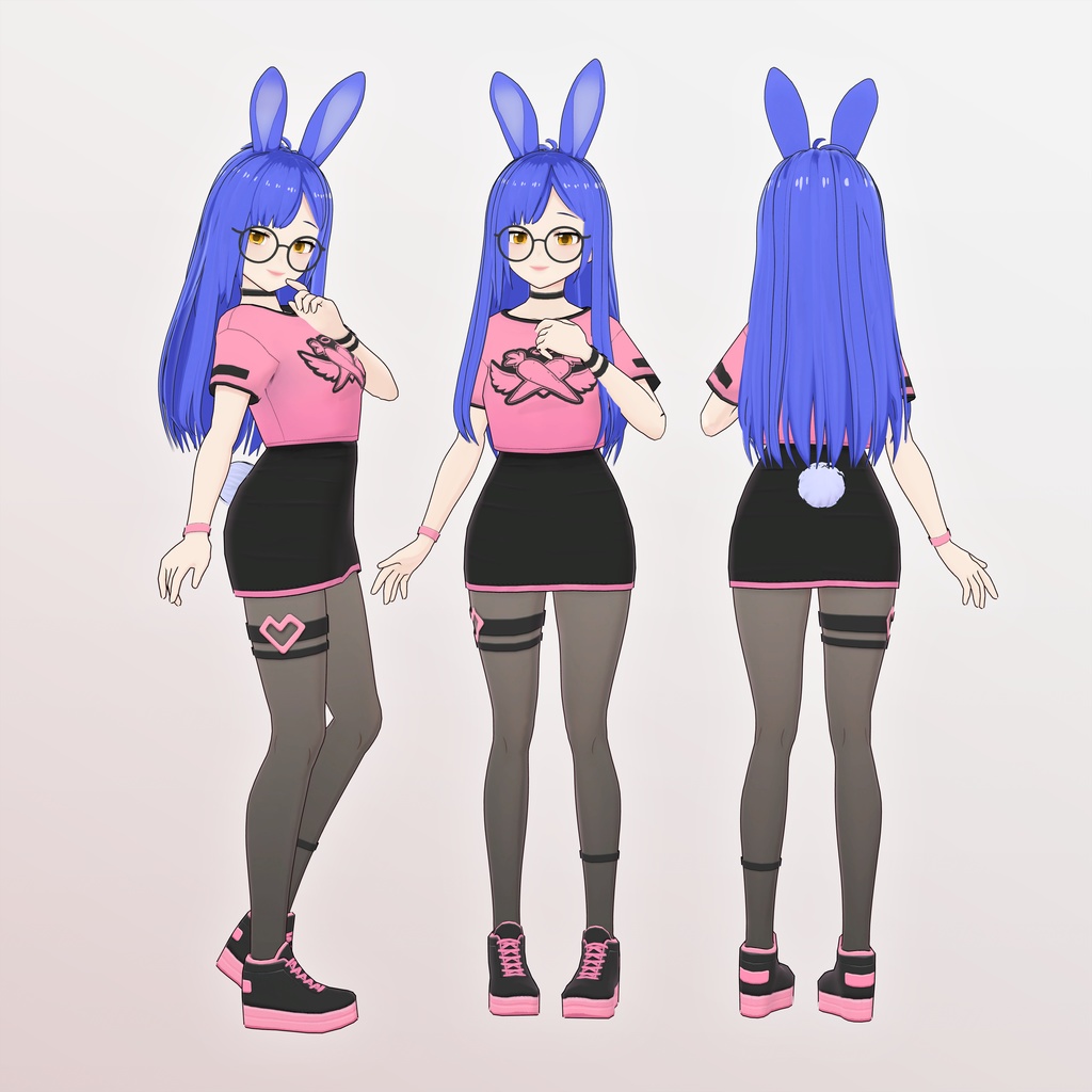 ボニ - Bonnie - 3Dモデル [Mobile/PC] - Rhonx - 2/8