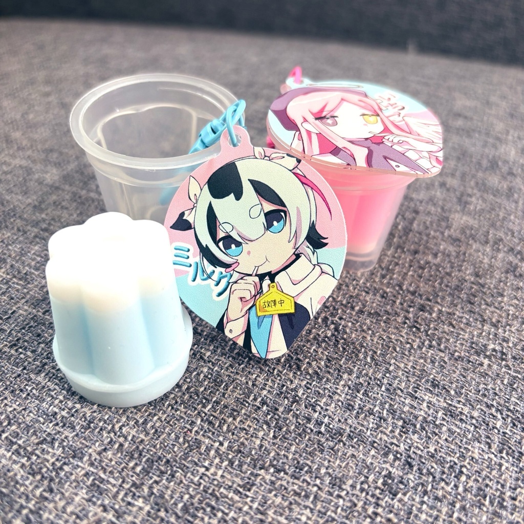 プリン型キーホルダー