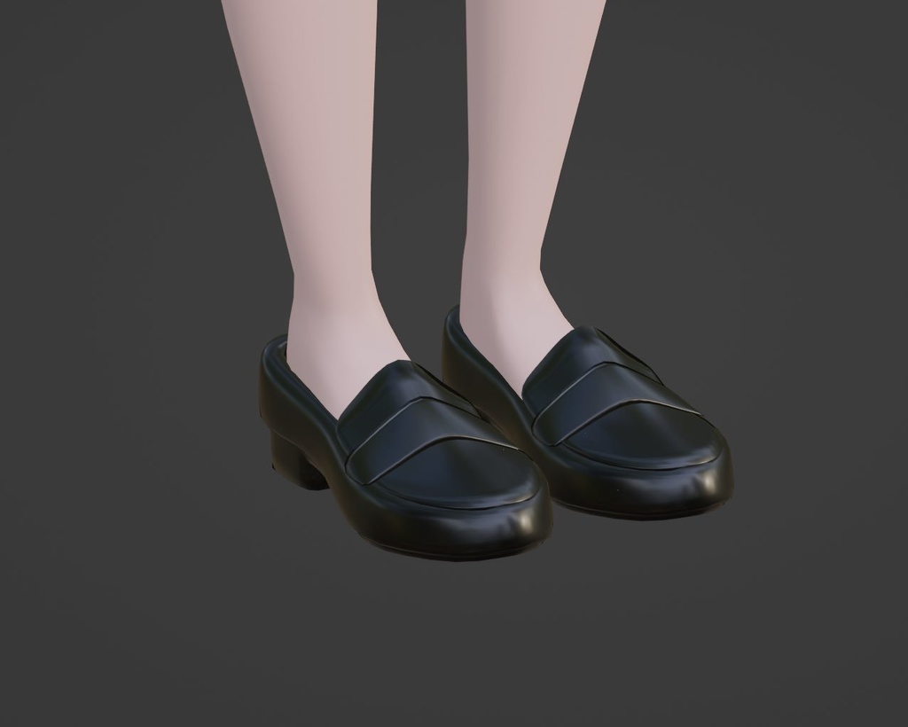 【3Dモデル】ローファー