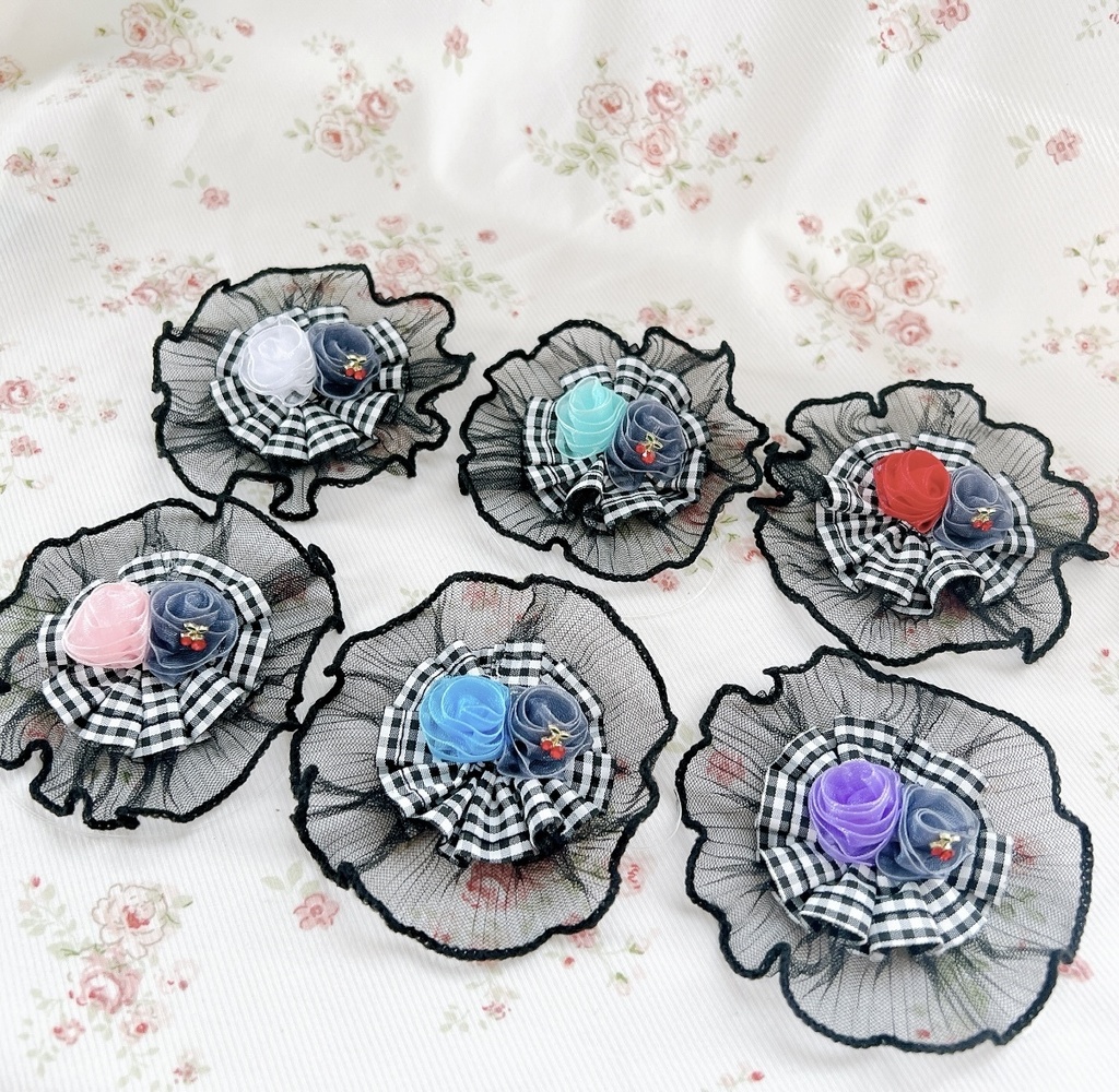 チュールヘッドドレス②