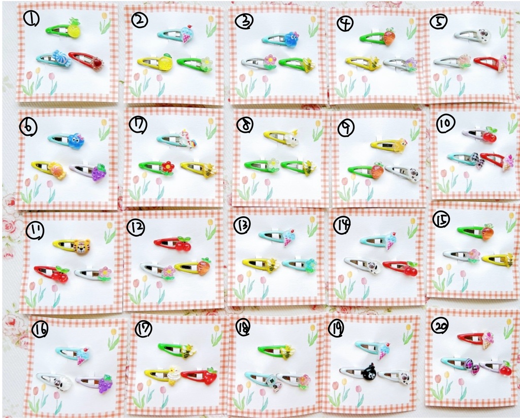 ヘアピンセット