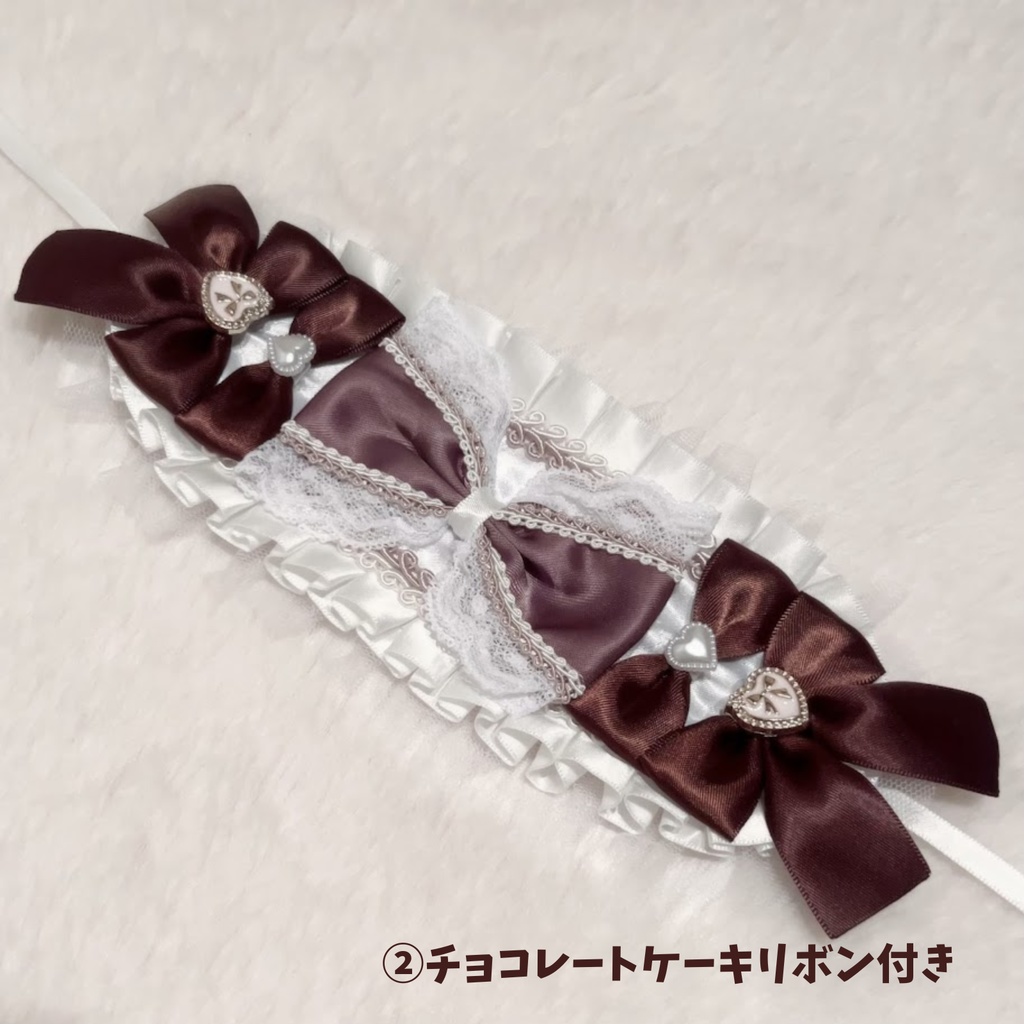 ショートケーキ・チョコレートケーキヘッドドレス