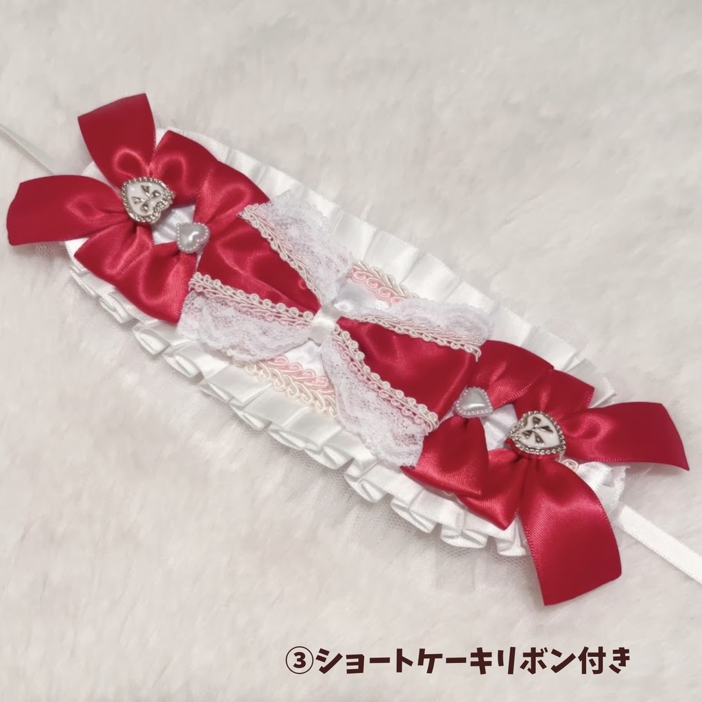 ショートケーキ・チョコレートケーキヘッドドレス