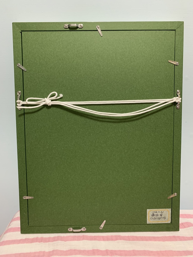 生クリームパフェ 額装原画