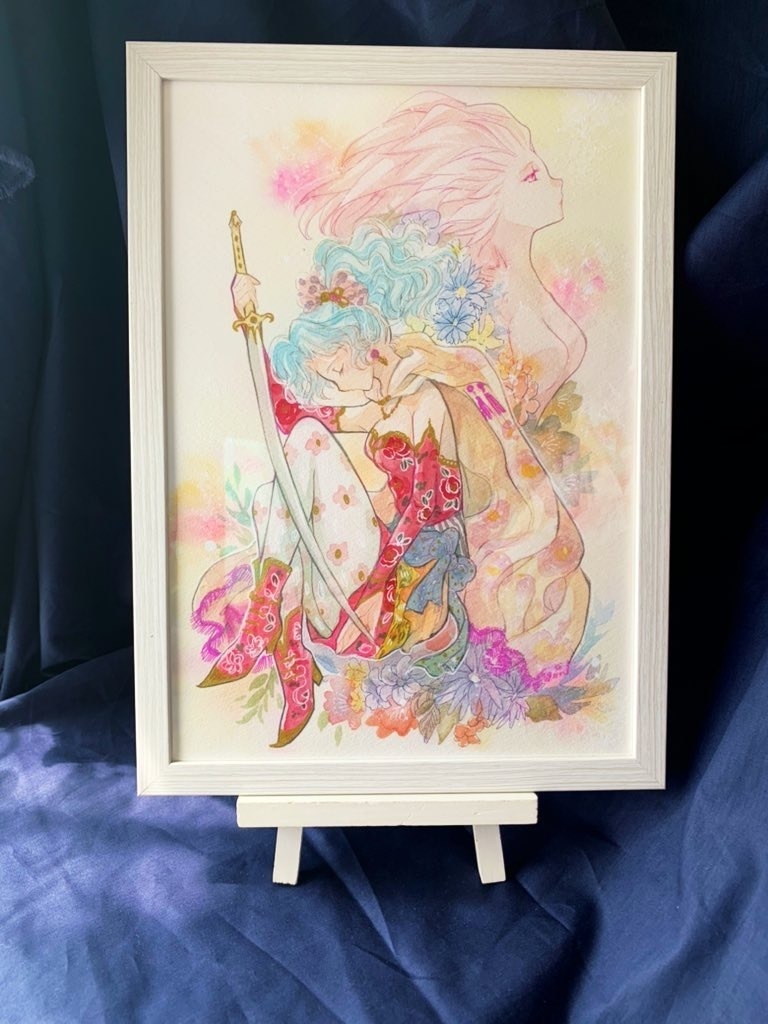 ティナ 額装原画