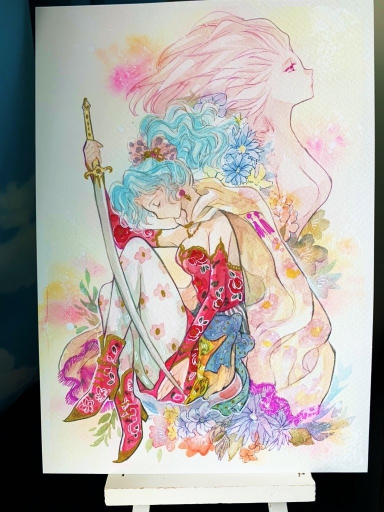 ティナ 額装原画