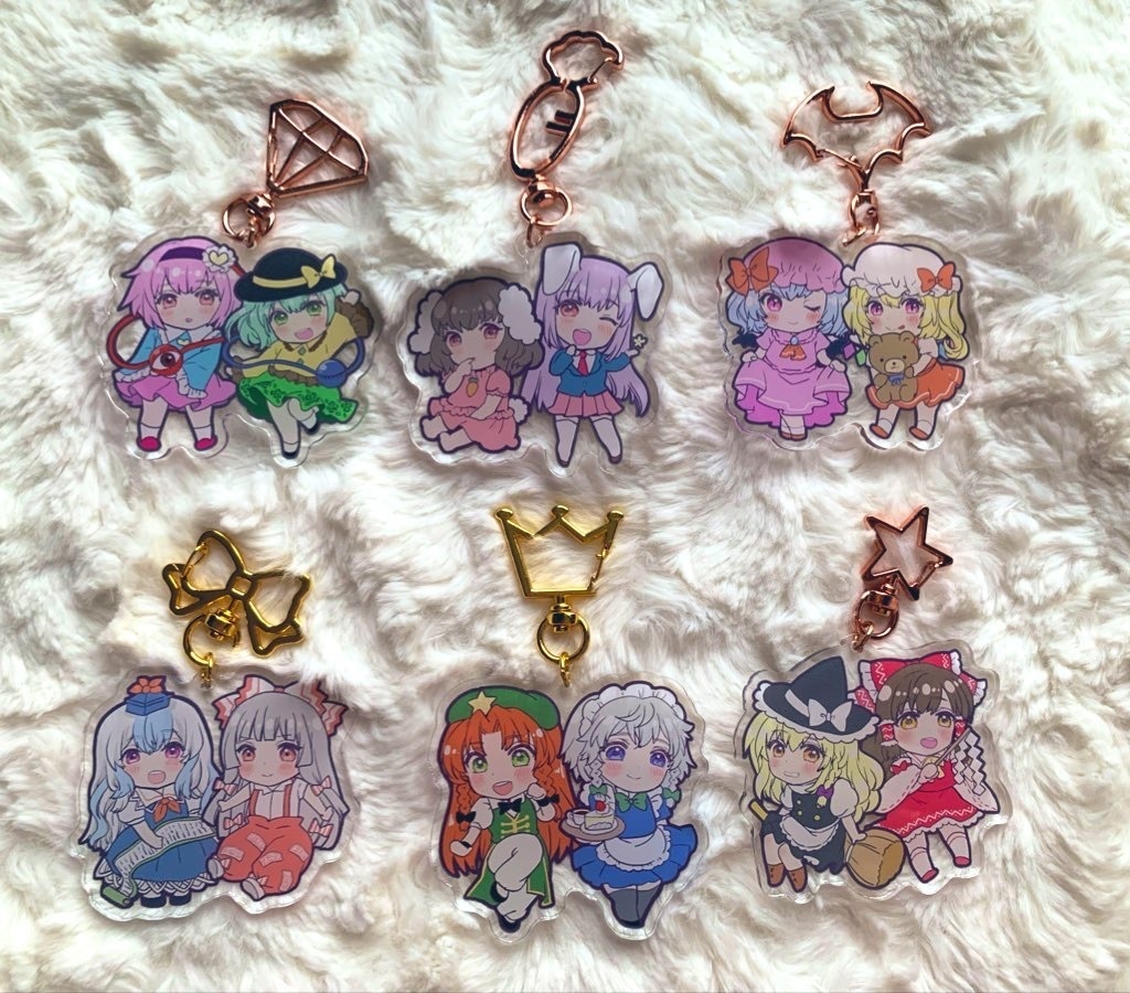 のこりずか アクリルキーホルダー 各種