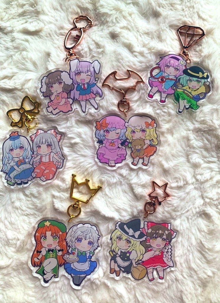 のこりずか　アクリルキーホルダー　各種