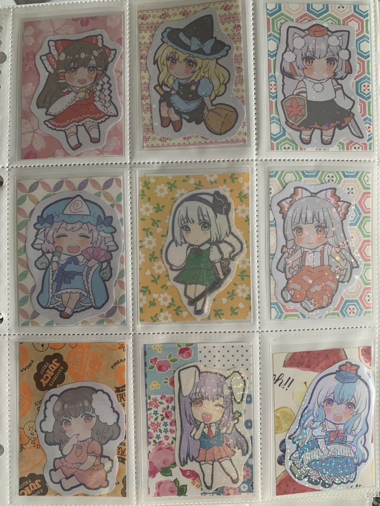 きらきらシール 単品