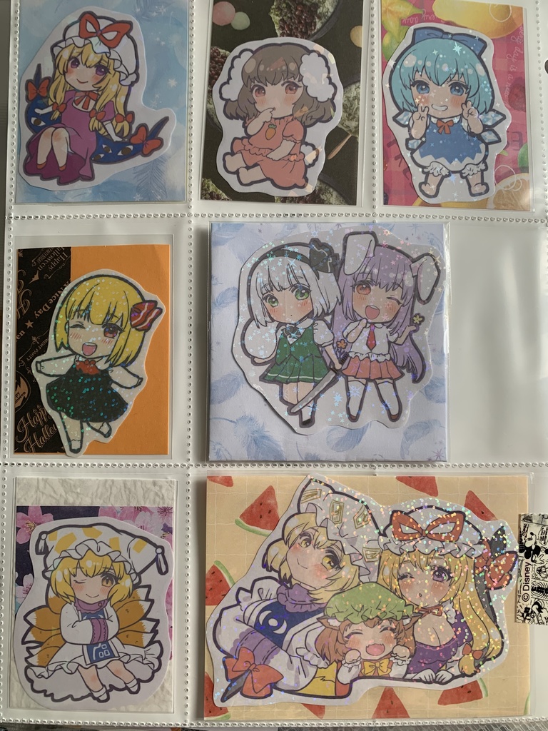 きらきらシール 単品