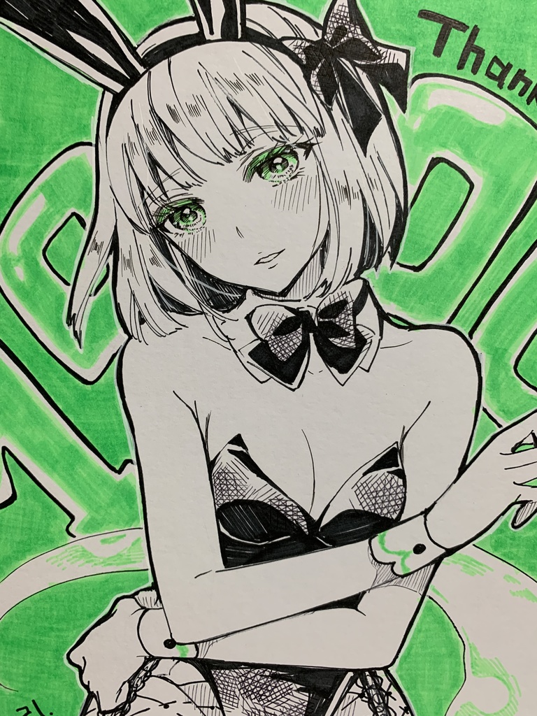 大色紙 魂魄妖夢 バニー