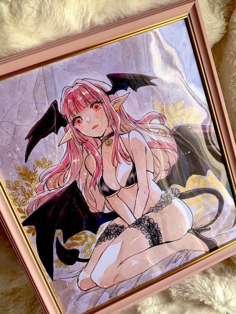 額装原画 小悪魔大色紙