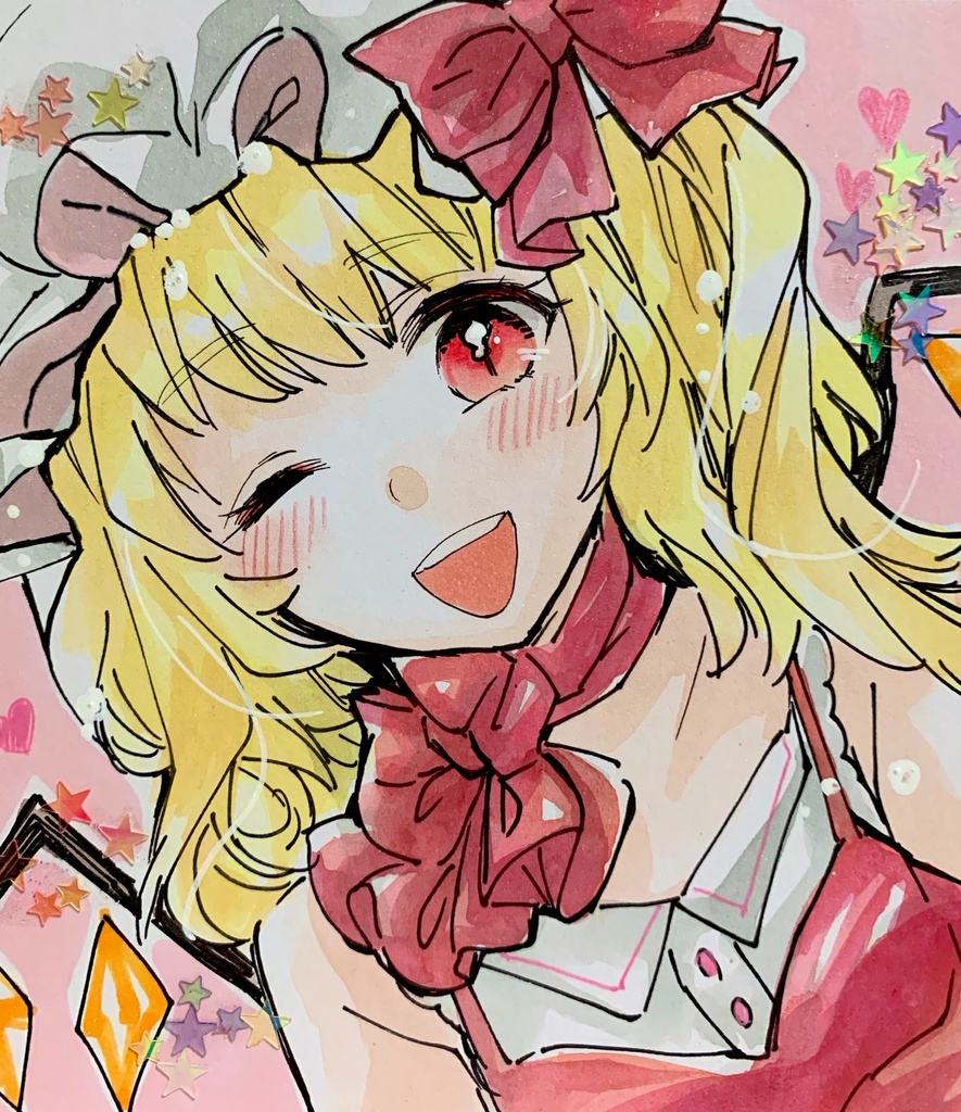 小色紙 各種 犬走椛 フラン パチュリー