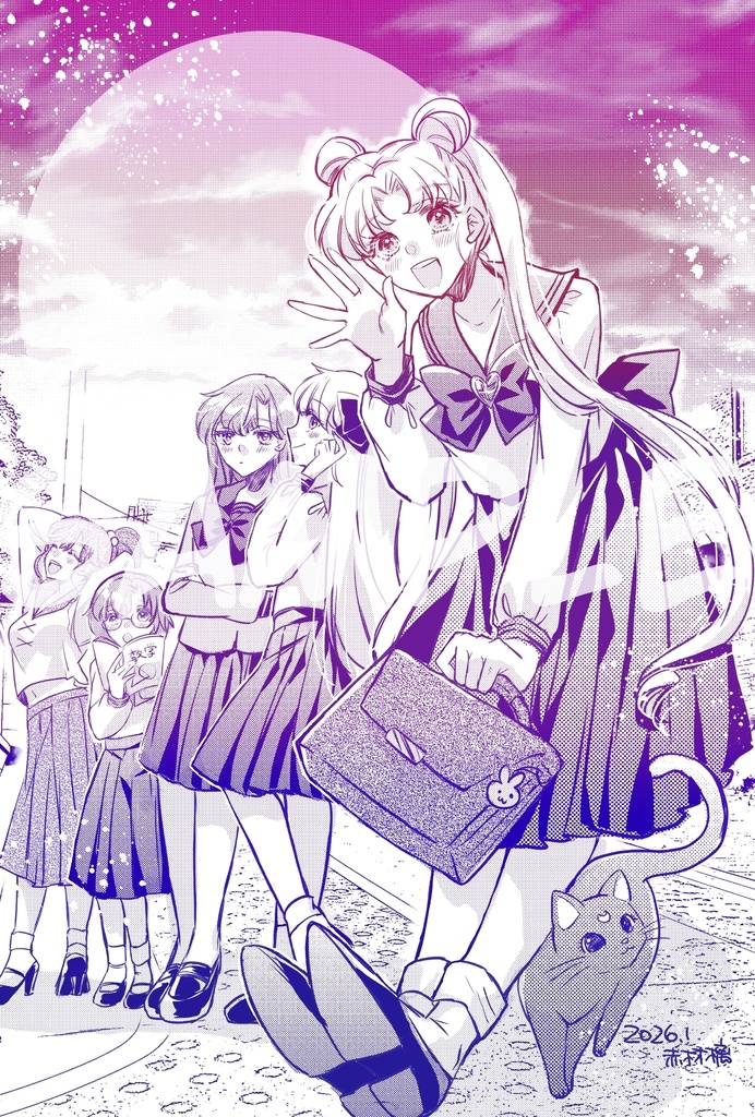 美パラ新刊 セラムン本 便箋など