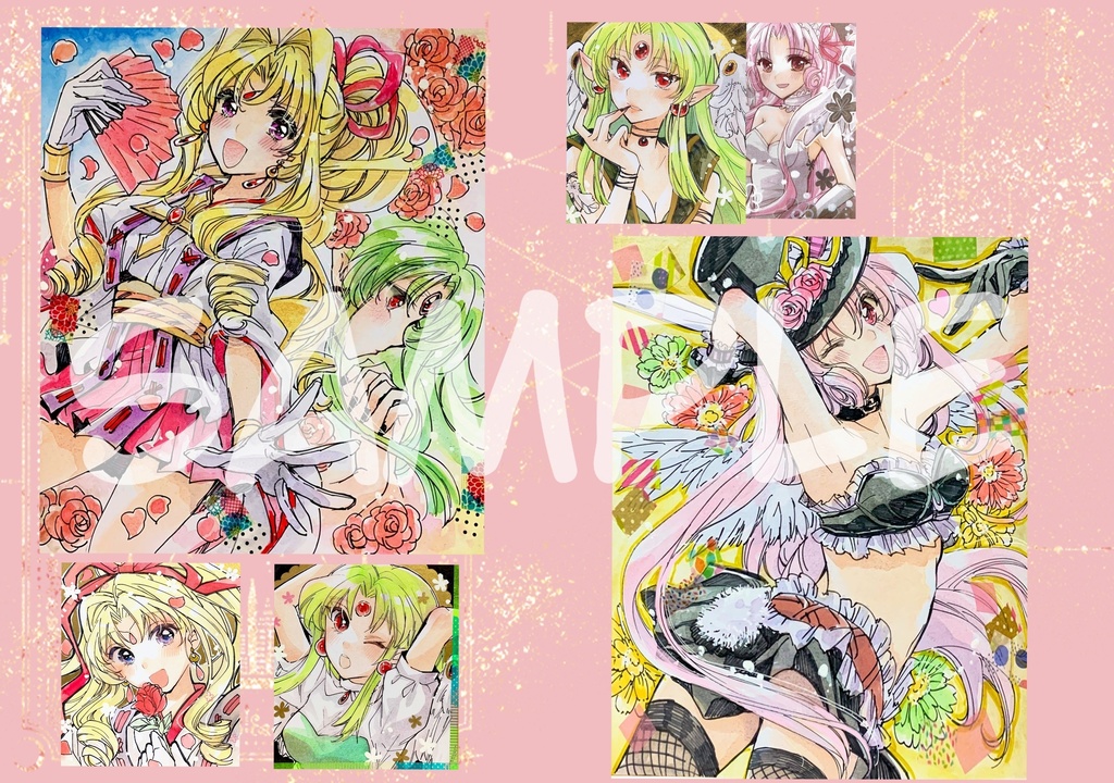 美パラ新刊 セラムン本 便箋など