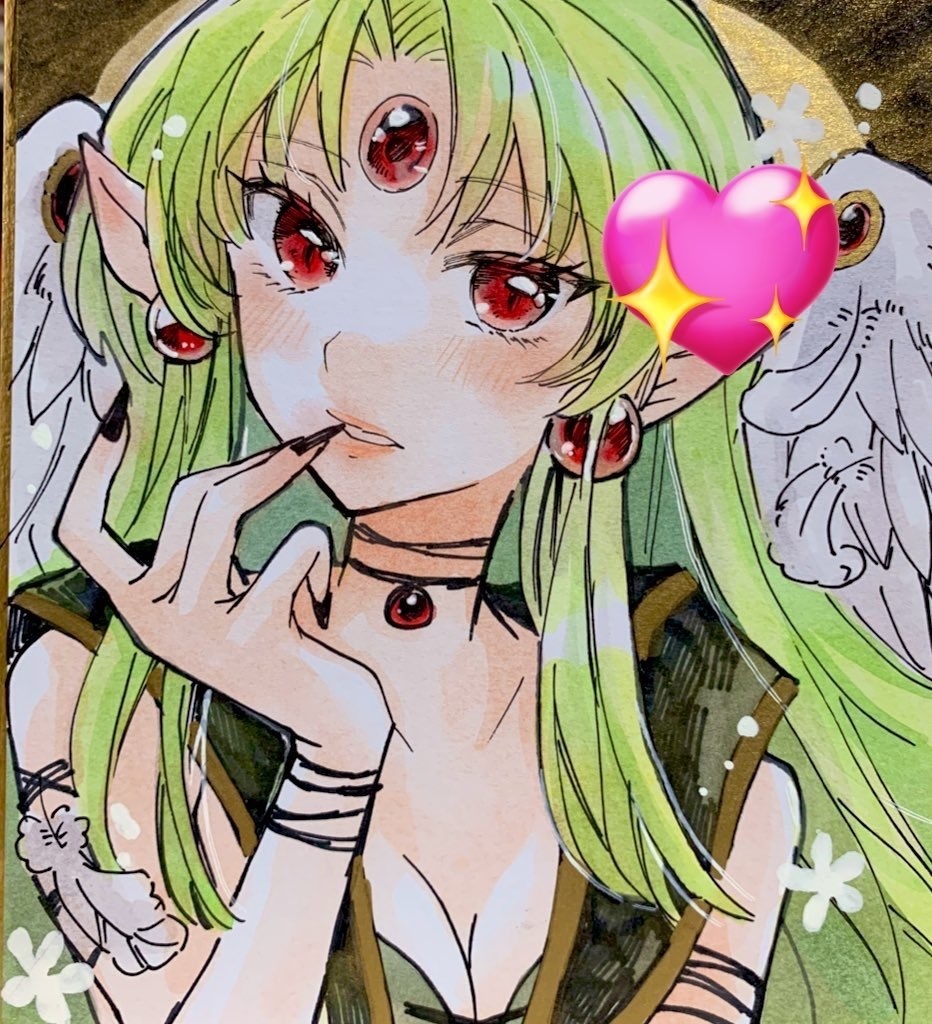 美パラ 新作ミニ色紙各種