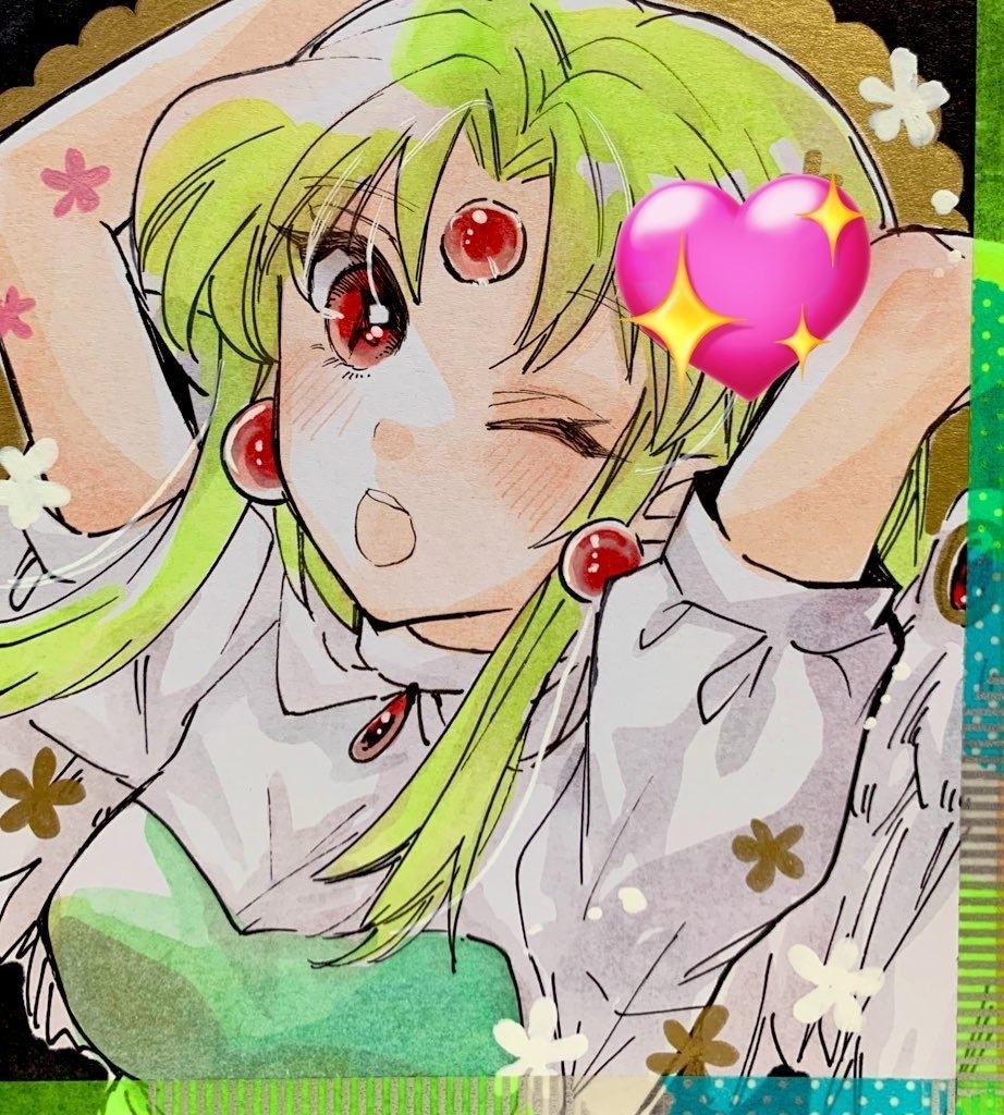 美パラ 新作ミニ色紙各種