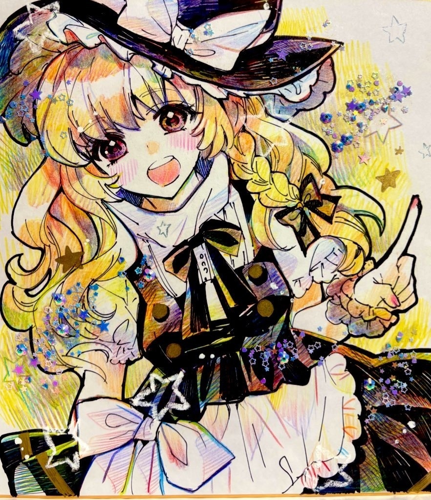 霧雨魔理沙　大色紙