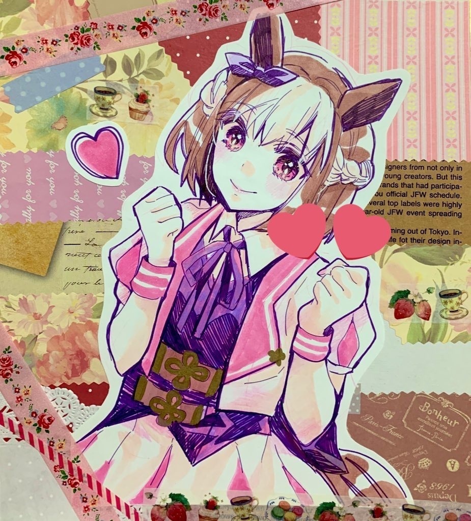 ウマ娘 プリステ 色紙各種 その1