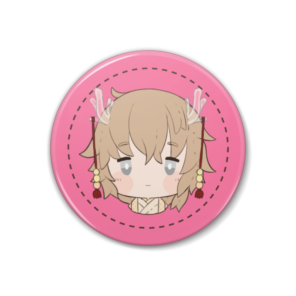 缶バッジ(香鹿)