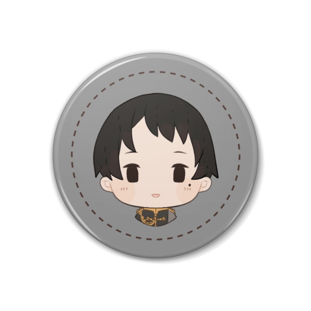 缶バッジ(黒耀)