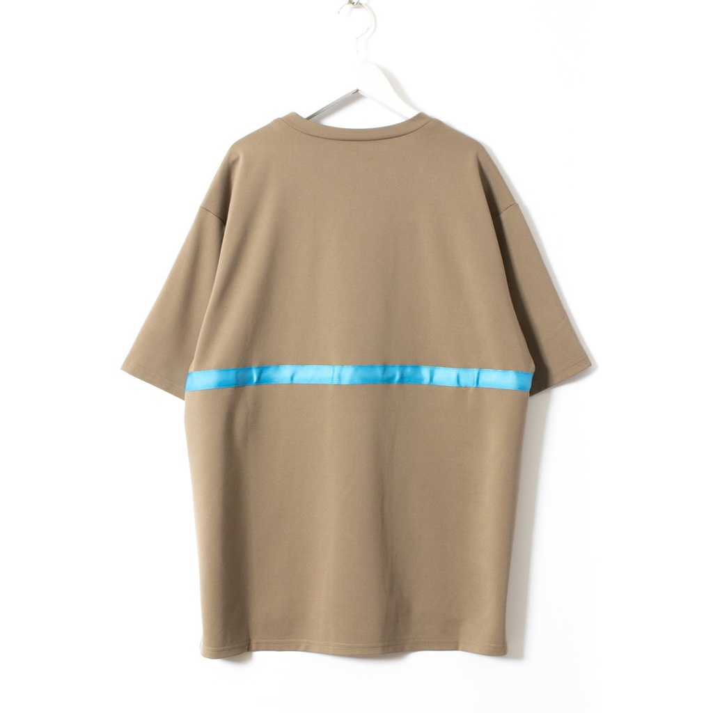 ピクセルネック オーバーサイズTシャツ