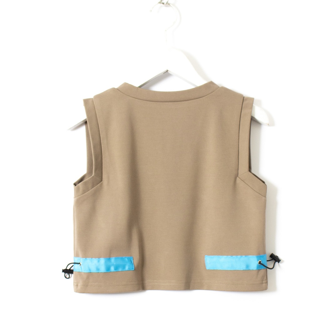 ピクセルネックタンクトップ