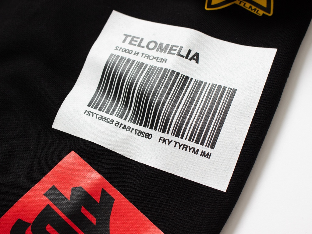 マルチラベルスウェットパンツ