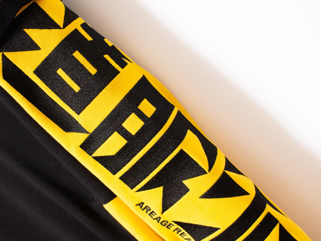 スリーブロゴパーカー