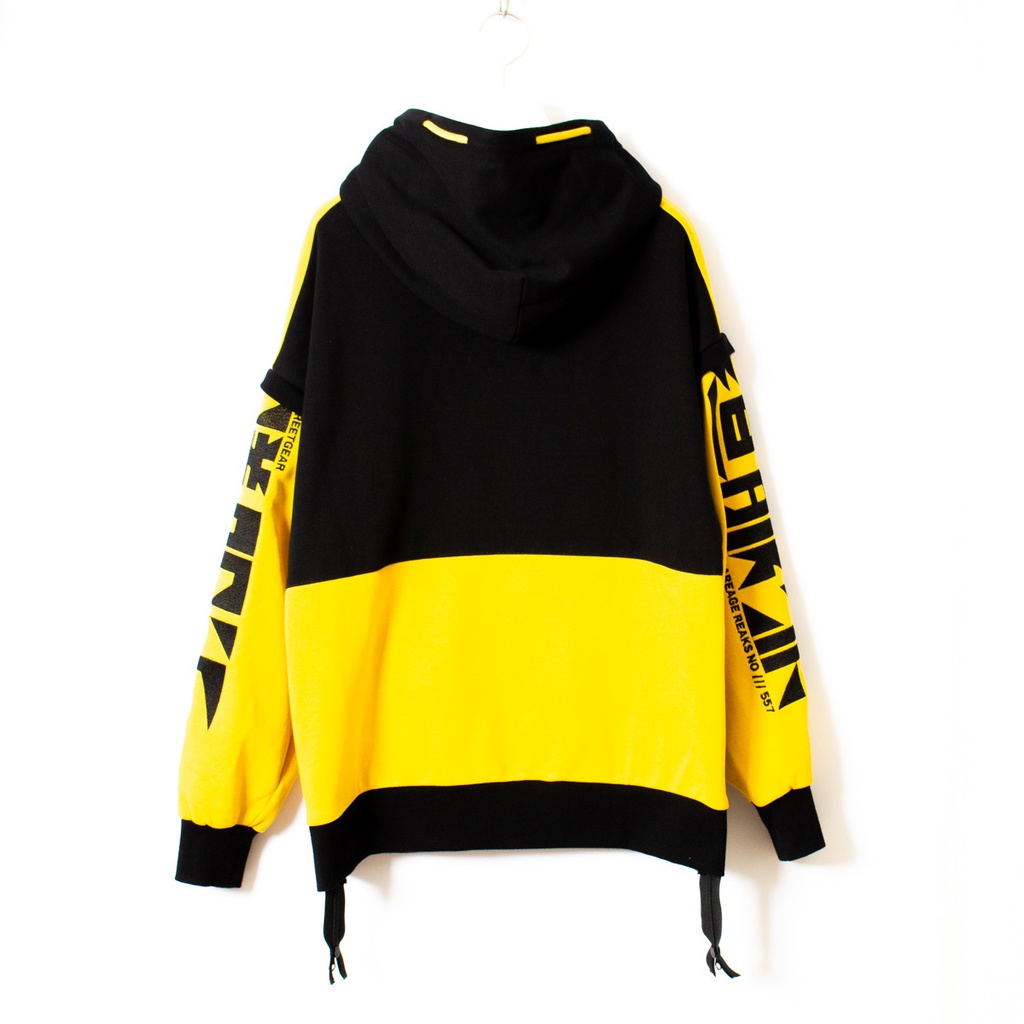 スリーブロゴパーカー