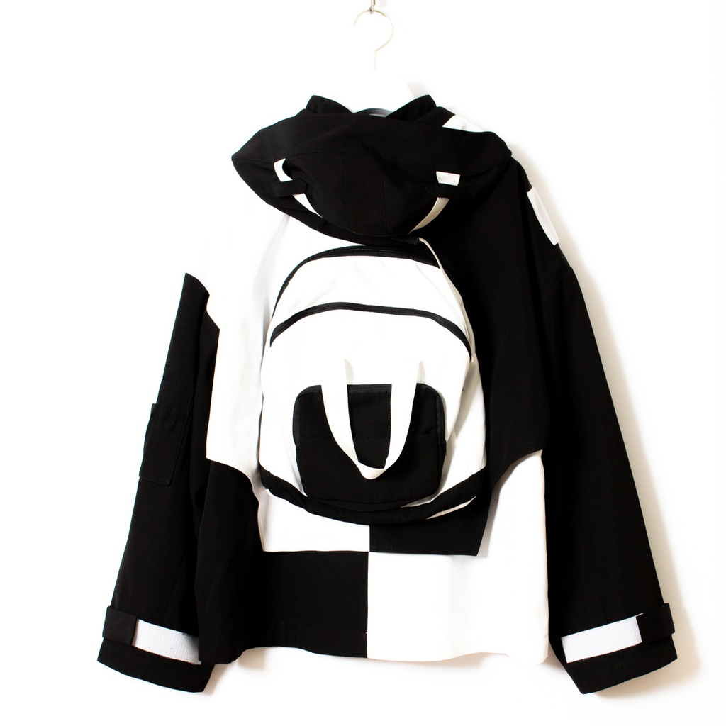 リュック付き 2WAYミリタリーアウター