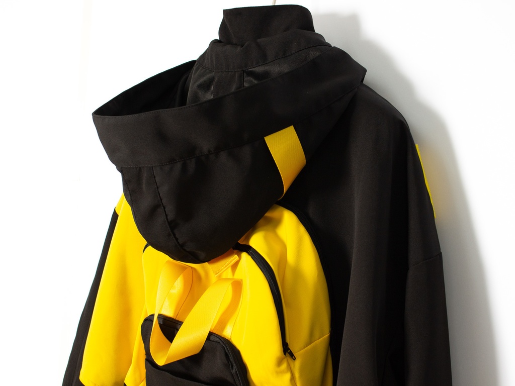 リュック付き 2WAYミリタリーアウター