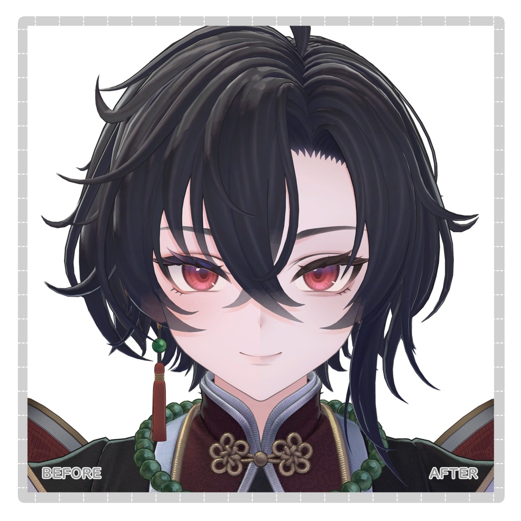 【Bokusei・墨惺】Make up + Eye + Body Texture