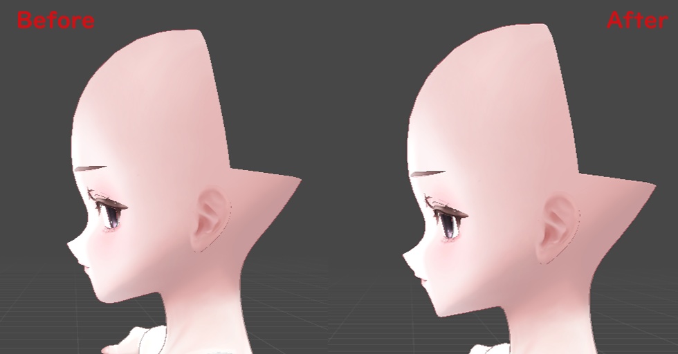 【無料】Sio 2.0 追加シェイプキー / Additional shapekeys (cocotools)