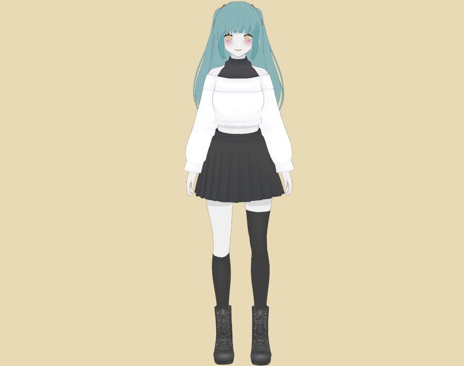 【VRoidVRM】3D MODEL DD - chacooo - 4/4