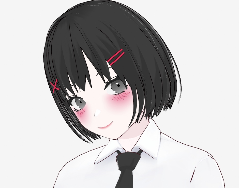 【VRoidVRM】3D MODEL bb - chacooo - 2/4