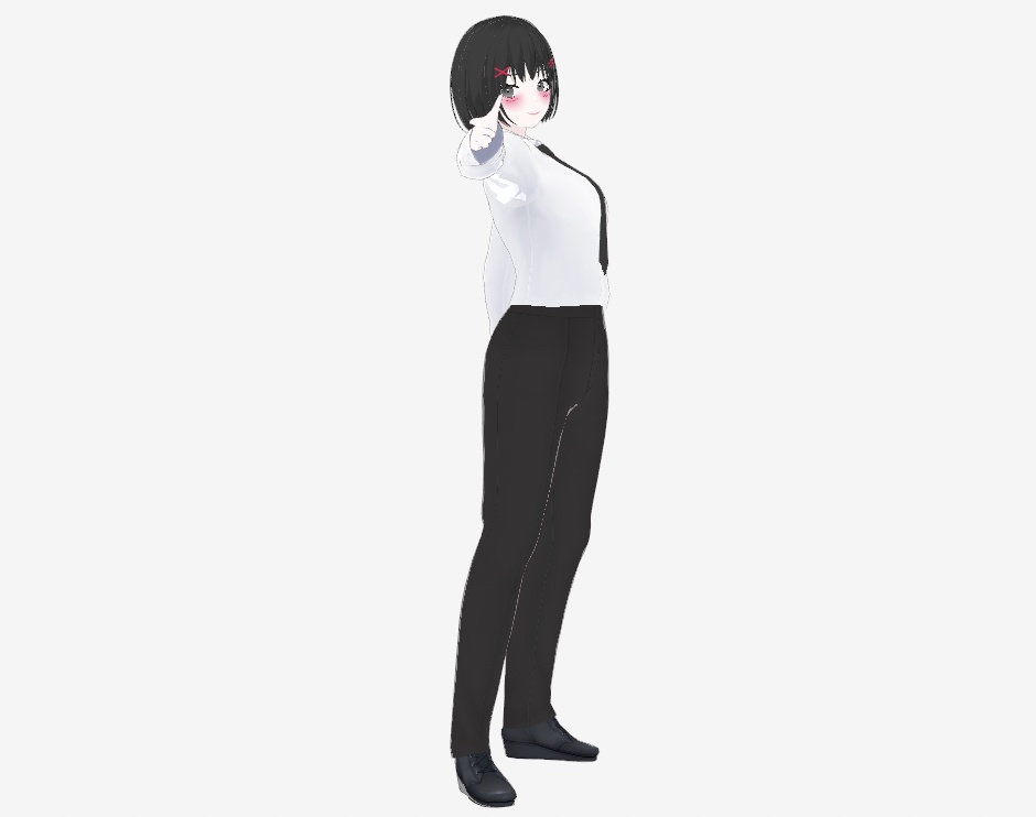 【VRoidVRM】3D MODEL bb - chacooo - 4/4