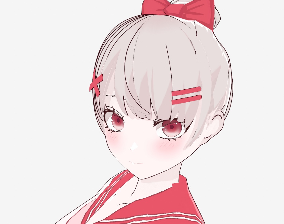【VRoidVRM】3D MODEL cc - chacooo - 2/3
