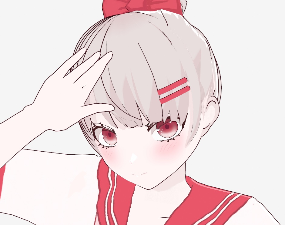 【VRoidVRM】3D MODEL cc - chacooo - 3/3
