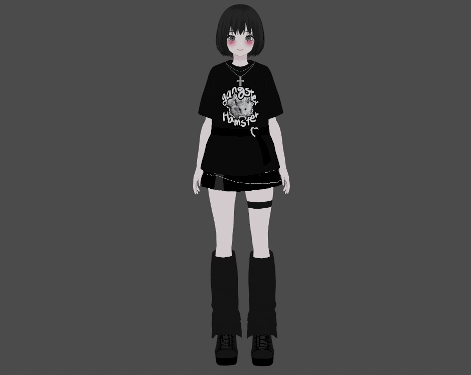 【VRoid texture set】hamster