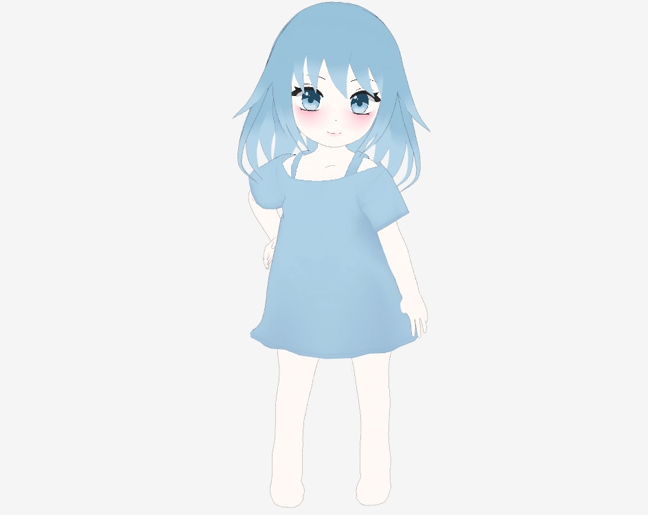 【VRoidVRM】3D MODEL kiki